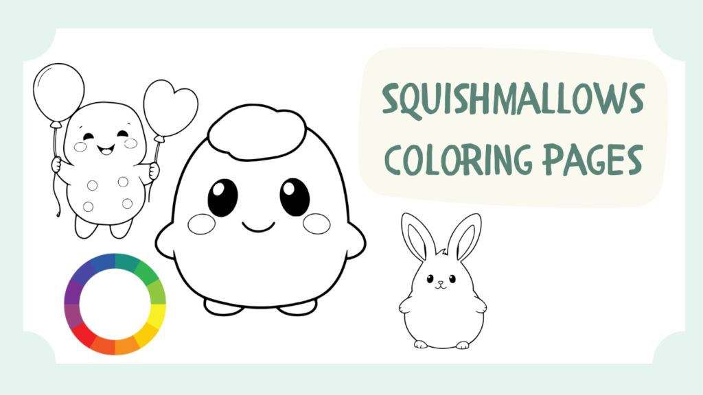 Squishmallows coloring pages