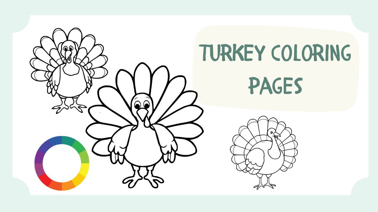 turkey coloring pages